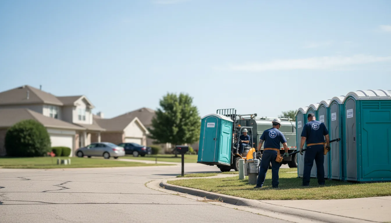 Porta Potty Rental in Lansing, NC near me